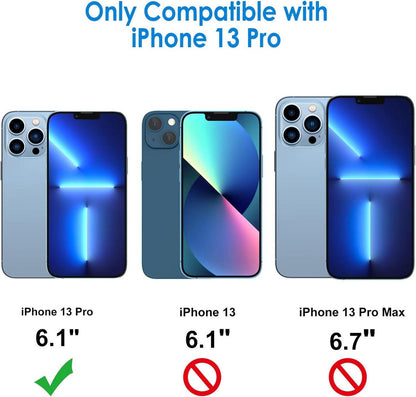 Displayschutzfolie für iPhone 13 Pro 6,1 Zoll, 2x