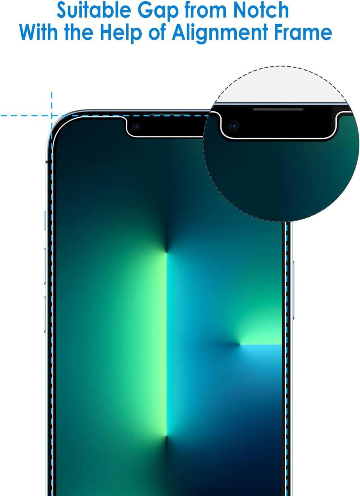 Displayschutzfolie für iPhone 13 Pro Max, 6,7