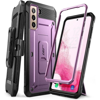 Schutzhülle mit Ständer für Samsung Galaxy S22 5G, Violett