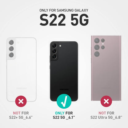 Outdoor Hülle für Samsung Galaxy S22 mit Gürtelclip & Ständer