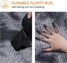 Großer Hochflor Teppich 160 x 230 cm Flauschig Weich