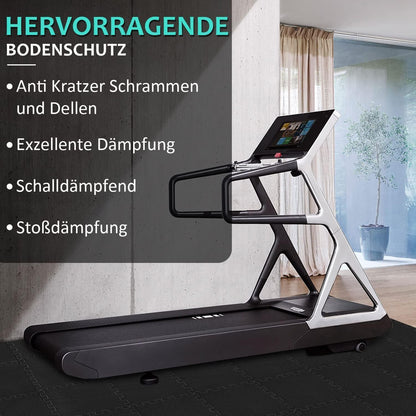 Fitness Bodenschutzmatte Set 24/36/48 Puzzle Matte Eva