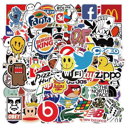 200 Graffiti Sticker Set – Wasserdicht & Vielseitig Deko