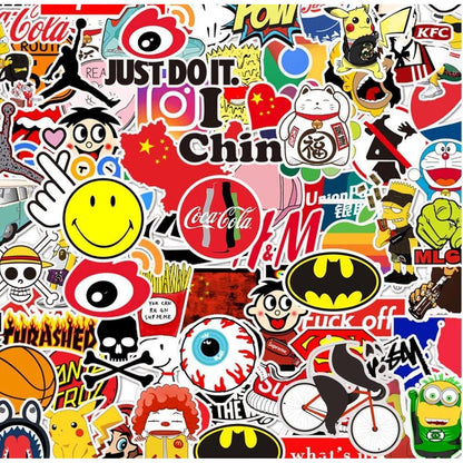 200 Graffiti Sticker Set – Wasserdicht & Vielseitig Deko