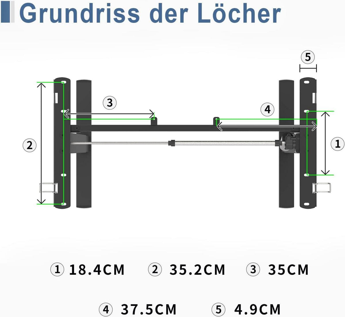 Elektrisches Schreibtischgestell höhenverstellbar Memory Funktion Soft Start