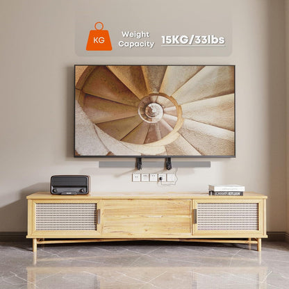 Soundbar Halterung für TV Montage - Schwarz, bis