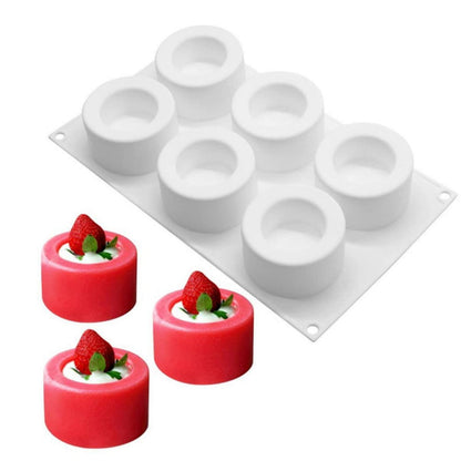 Silikon Backform 9 Hohlraum – Kuchen, Pudding & Muffinformen