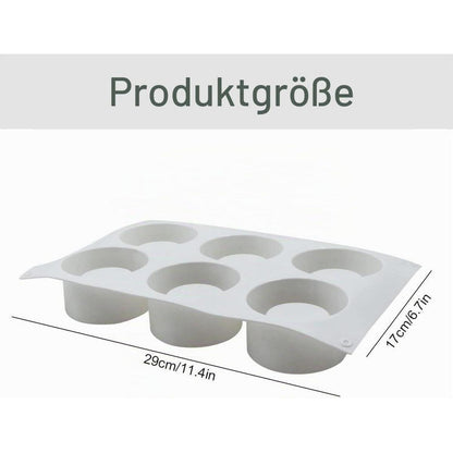 Silikon Backform 9 Hohlraum – Kuchen, Pudding & Muffinformen