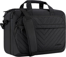 Laptoptasche 17 Zoll TSA wasserdicht RFID Schwarz