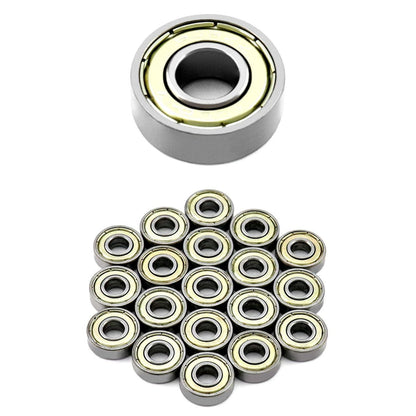 20x 608zz Kugellager Metall Double Shielded 8mm x 22mm x 7mm