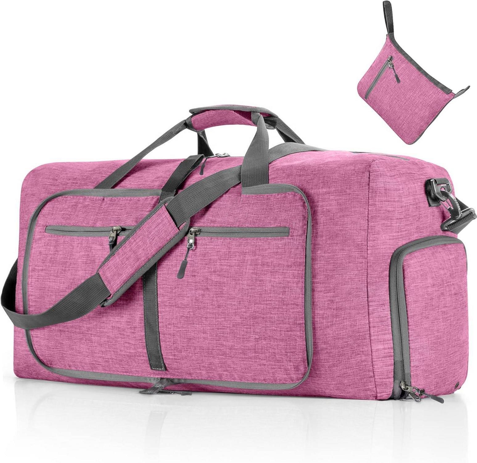 Faltbare Reisetasche mit Schuhfach, Weekender Bag 115L