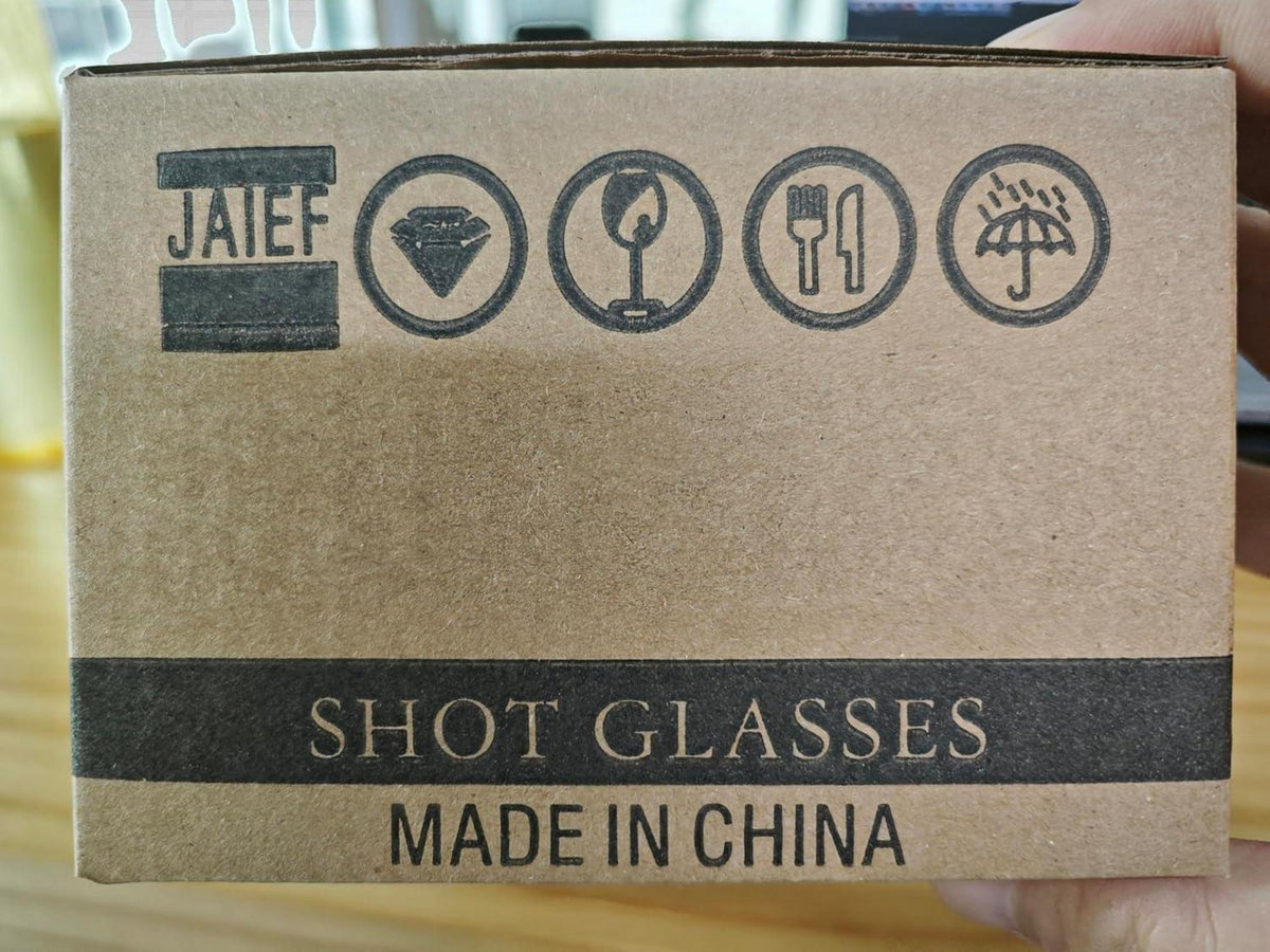 5cl Schnapsgläser aus bleifreiem Glas mit schwerem Boden - 8-teiliges