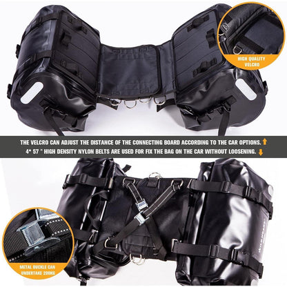 Wasserdichte Motorrad Satteltasche 40L – Robust & Vielseitig