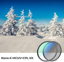 K&F Concept Filterset K-Serie: Polfilter CPL & MCUV Filter