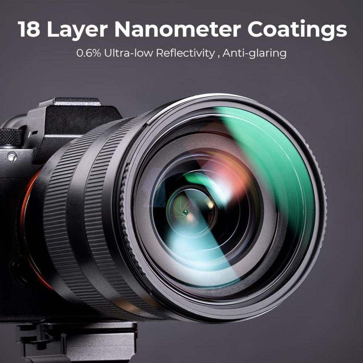 K&F Concept Filterset Polfilter CPL + MCUV 77mm UV+CPL