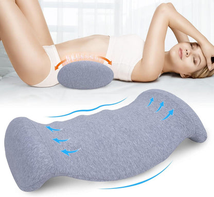 Orthopädisches Memory Foam Lendenkissen für Bett Sofa Stuhl Auto