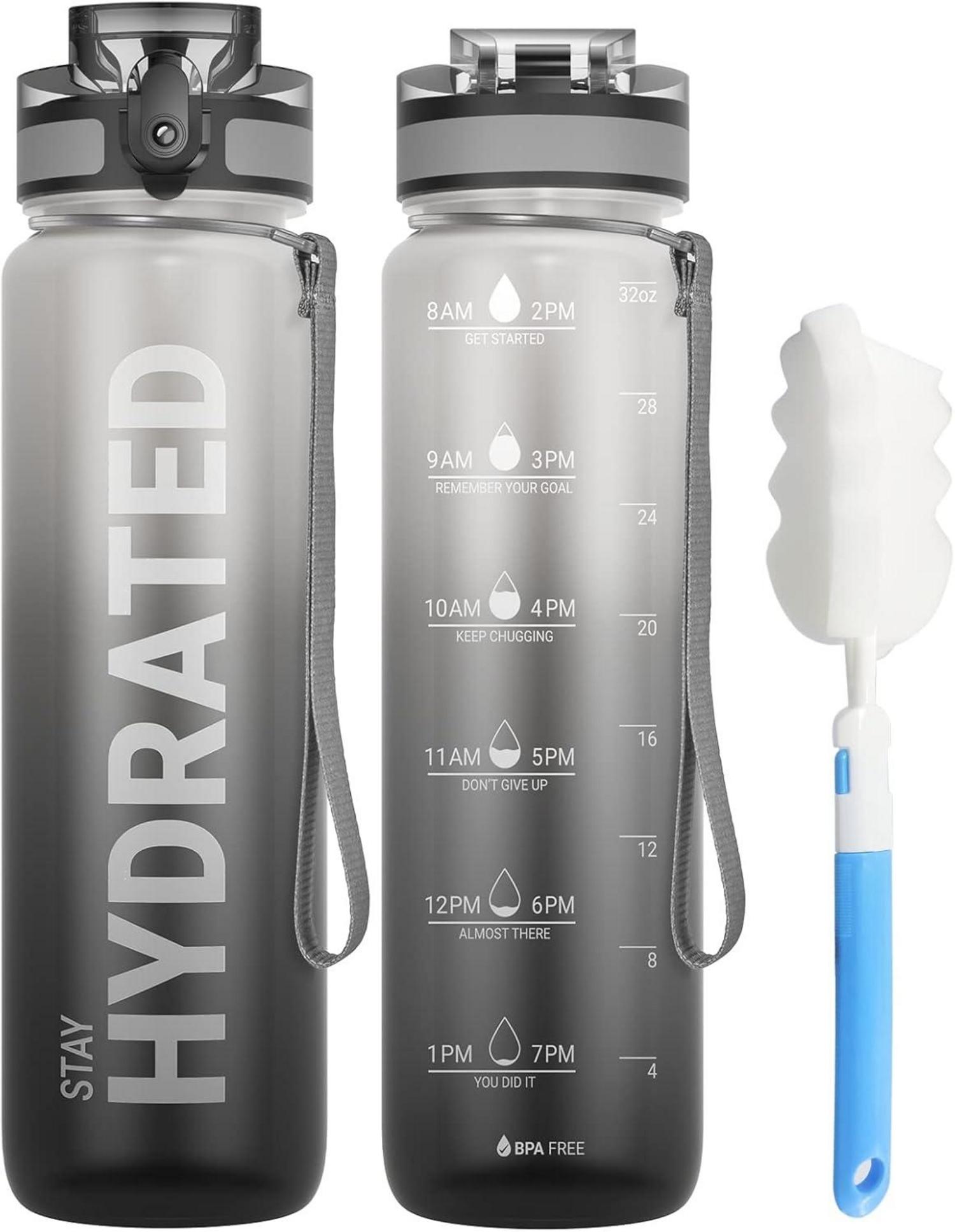 Sport Trinkflasche BPA-frei Tritan 1L Auslaufsicher
