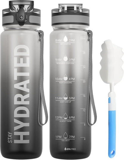 Sport Trinkflasche BPA-frei Tritan 1L Auslaufsicher