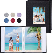 Fotoalbum 10x15 Fotos 2er Pack Leinen Cover Frontfenster - 26 Seiten