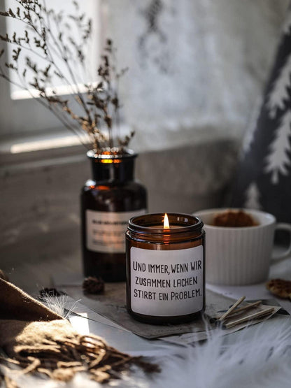 Duftkerze Geschenk Natürliches Sojawachs 200g 45-50h Brenndauer Geschenkbox