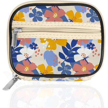 7-Tage Pillendose mit Stofftasche – Blüte 02