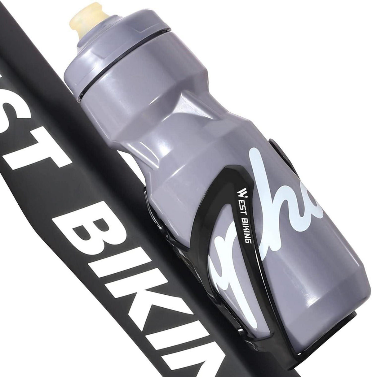 Leichtgewicht Fahrrad Flaschenhalter für MTB Rennrad (2er-Pack) - Mehrfarbig