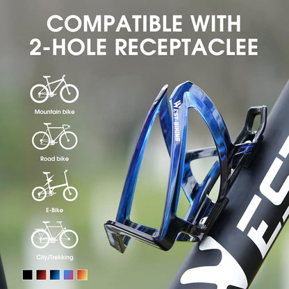 Fahrrad Flaschenhalter Kunststoff Ultraleicht Getränkehalter MTB Rennrad Blau