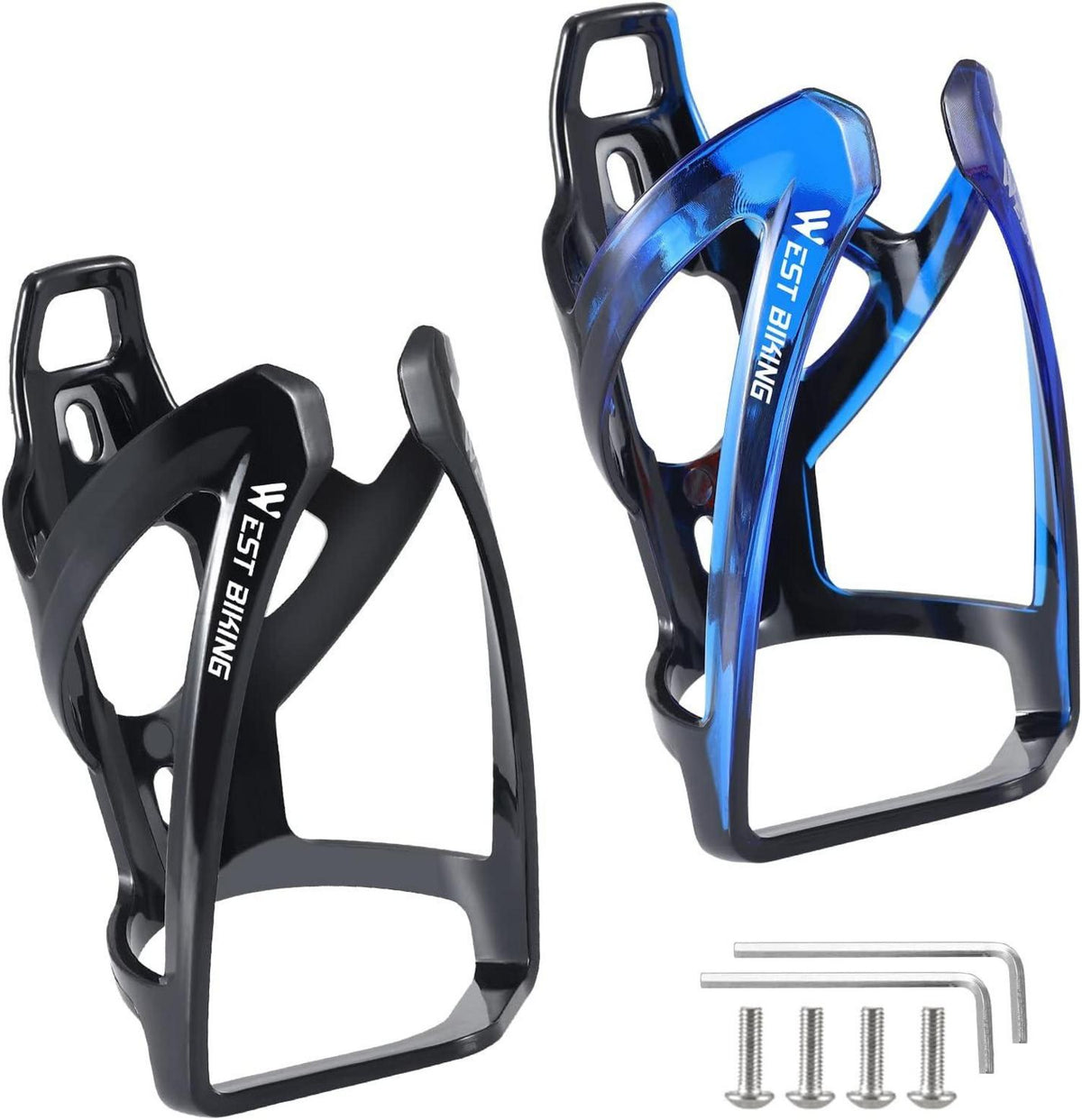Leichter Fahrrad Flaschenhalter MTB Rennrad, 2er-Pack