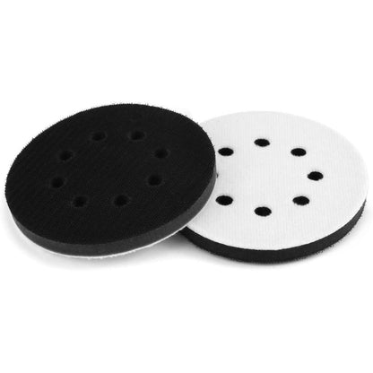 Schaum Interface Pad Kissen 125mm 2 Stück Klett 8-Loch