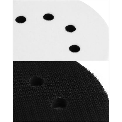 Schaum Interface Pad Kissen 125mm 2 Stück Klett 8-Loch