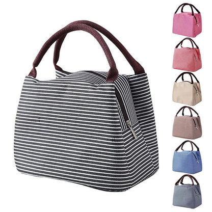 Isolierte Lunchtasche Schwarz – Wiederverwendbar & Auslaufsicher
