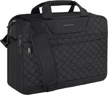 EMPSIGN Laptop Tasche 17 Zoll Wasserdicht Schwarz Business Aktentasche
