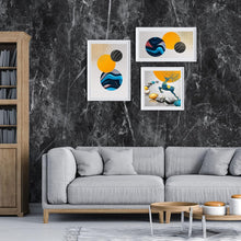 Selbstklebende Marmortapete Schwarz 40x500cm Glanz Vinyl