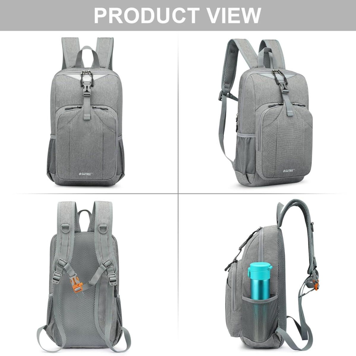 Leichter 10L Rucksack für Wandern und Reisen