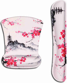Ergonomisches Mauspad mit Handgelenkauflage Gelkissen Japan