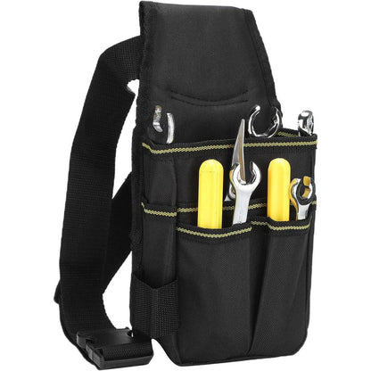 Werkzeugtasche mit Gürtel, Oxford Stoff, für Elektriker & Gärtner
