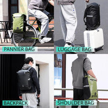 Fahrradtasche 3-in-1 Wasserdicht Gepäckträger Rucksack