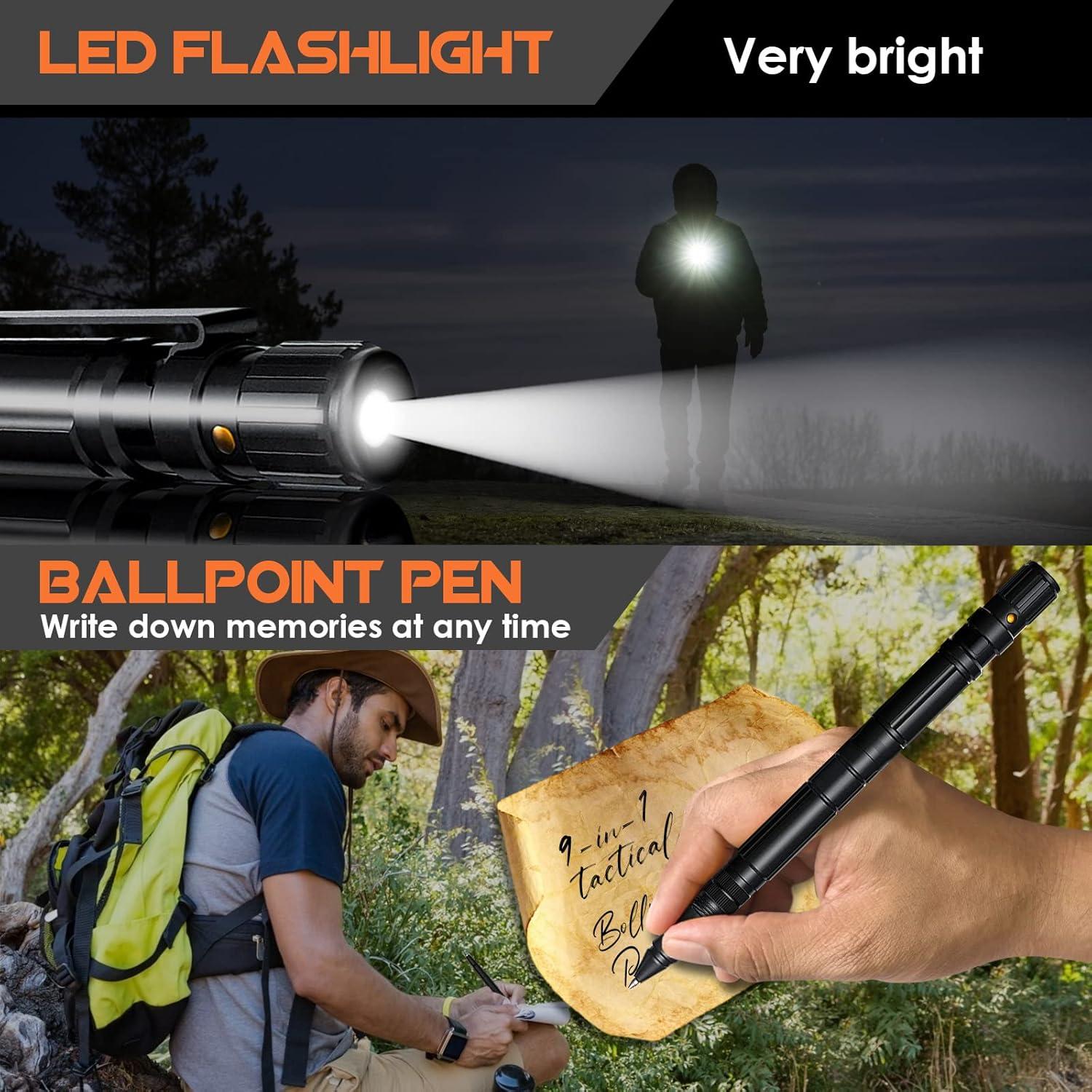 Multifunktionsstift Tactical Pen GeschenkboxLED-Taschenlampe