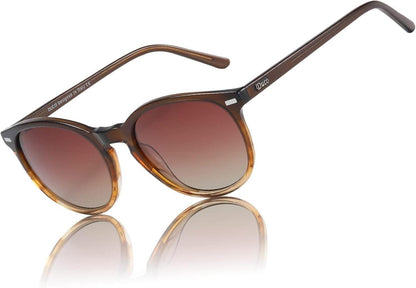 Polarisierte Damen Retro Sonnenbrille UV400 Schutz Leichtgewicht
