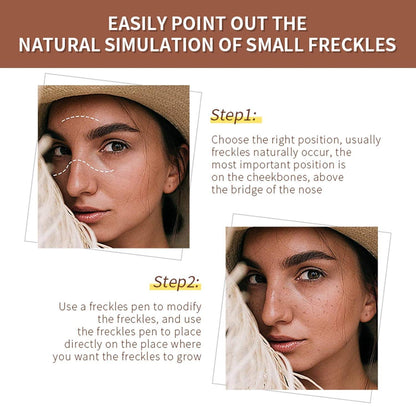 Sommersprossenstift – Natürliches Fake-Sommersprossen Make-Up