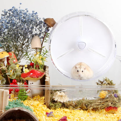 Leises Hamster-Laufrad 17 cm für kleine Haustiere