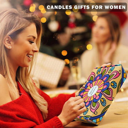 6er Aromatherapie Kerzen Geschenkset für Frauen Männer, 114