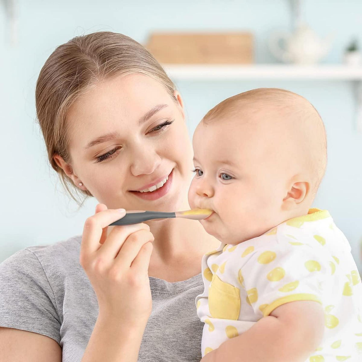 Baby Löffel & Gabel Set – BPA-Frei, Flexibel & Weich