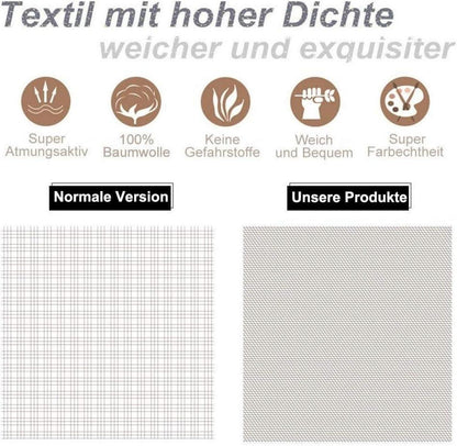 Bettwäsche Baumwolle Grau Rosa Wendebettwäsche 155x220 Sommer Winter