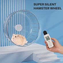 Hamsterrad 18cm Transparent leise Laufrad Hamster Spielzeug