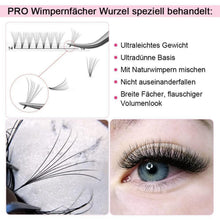 Fertige Wimpernfächer 7D-D 0.07 10mm C Curl Volumen Wimpern
