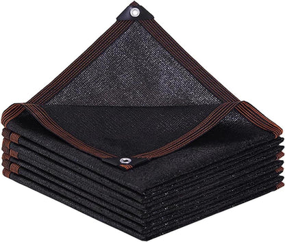 Sonnensegel Rechteckig Balkon Schattennetz UV 3x5m Schwarz