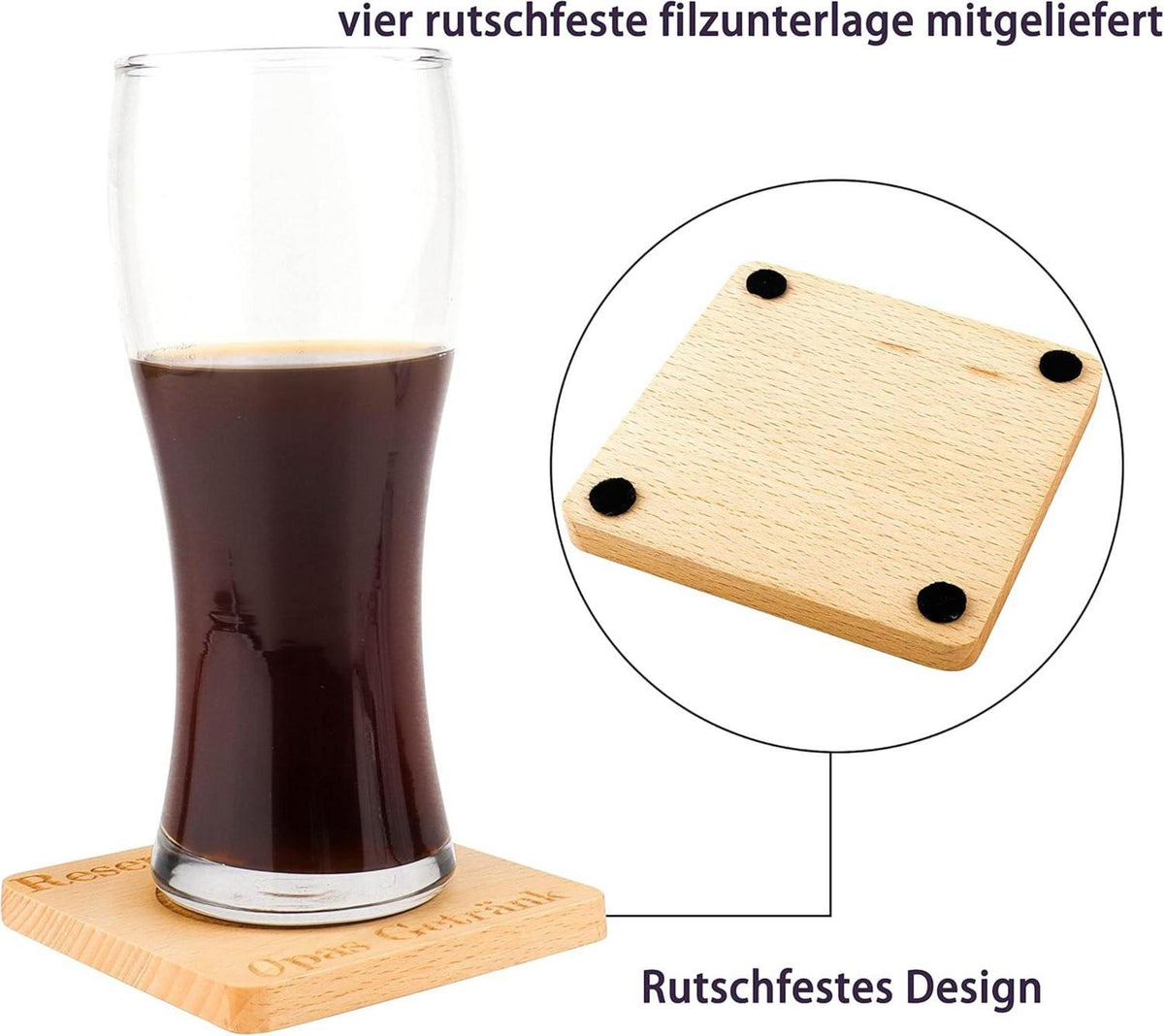 Lustige Opa Geschenke Holz Untersetzer Vatertag Geburtstag