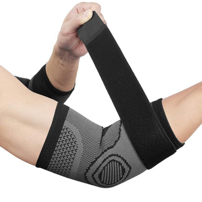 Ellenbogenbandage für Tennis Volleyball Golf, Atmungsaktiv und