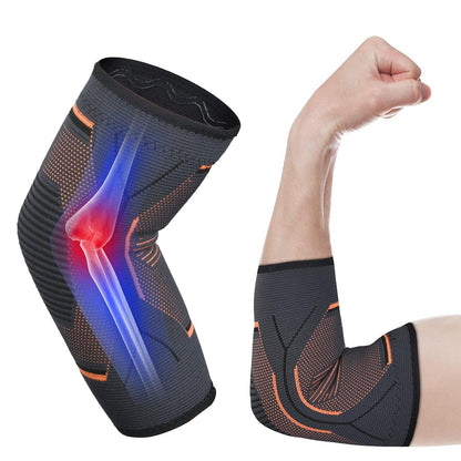Ellenbogenbandage für Tennis Volleyball Golf, Atmungsaktiv mit